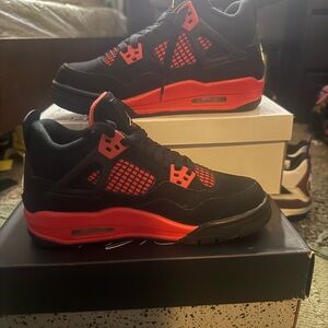 Jordan Kids Sneakers - Black and Red